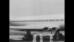 Test flight for the Comet airliner News Clip