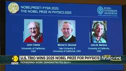 Nobel Prize 2025: Clarke, Devoret & Martinis Win for Quantum Circuit Breakthrough News Clip