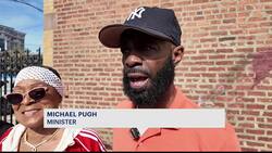 East New York community comes together to clean up graffiti at church News Clip