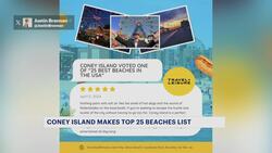 Coney Island named a top 25 U.S. beach in Travel + Leisure News Clip