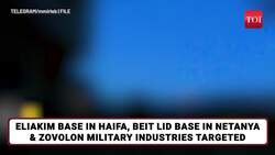 Haifa Under Attack: Hezbollah Bombs 2 IDF Bases, Israeli Weapons Factory; Drones Spark Fire | Watch News Clip