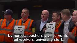 UK strikes – who will be walking out this month? News Clip
