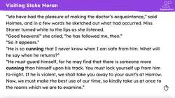 Reading about Stoke Moran and analysing atmosphere in ‘The Speckled Band’ Instructional Video