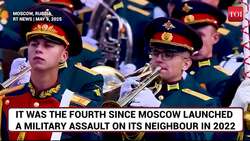 Russia Flaunts 'Weapons Of War' At V-Day Parade: T-34 Tanks, S-400, Artillery, Drones & Jets | Watch News Clip