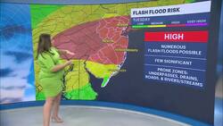 STORM WATCH: Torrential rain to bring flooding today to parts of NJ, watching impacts from Debby toward weekend Instructional Video