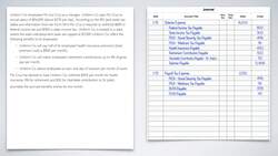 Journalizing Fringe Benefit Entries for Payroll Accounting: A Step-by-Step Example Instructional Video