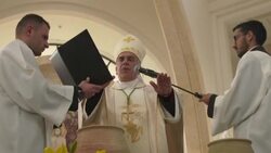 CLEAN : Faithful return to Jesus baptism site in Jordan after Covid lull News Clip