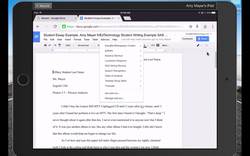 Use SAS Writing Reviser on iPad Instructional Video