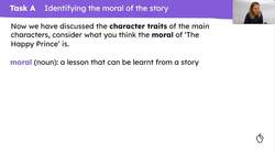 Exploring the moral and characters in 'The Happy Prince' Instructional Video