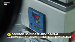 Chinese scientists develop 2D metals 200,000 times thinner than human hair Instructional Video
