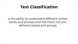 Text Classification Instructional Video