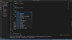 Modern HTML and CSS from the Beginning (Including Sass) - Process Section & Footer Instructional Video