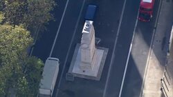 UK: Aerial views of London as Government announces new month long lockdown due to coronavirus epidemic. News Clip