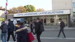 CLEAN : Pitié-Salpetrière Hospital in Paris following death of Iran's Banisadr News Clip