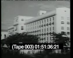 RESEARCH IMW tape 003 president Quezon 1930s Stock Footage