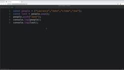Modern Web Design with HTML5, CSS3, and JavaScript - Using the Array Methods in JavaScript – Part 1 Instructional Video