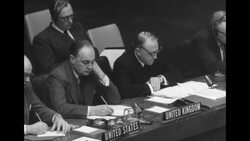 Russian diplomat Valerian Zorin speaks at UN debate on Korean issues News Clip