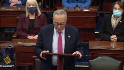 Most Republican Senators vote against impeachment trial for Trump News Clip