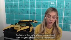 Meet Agnieszka Pilat: The artist creating portraits for the machines of the future News Clip