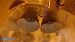 SpaceX Starship Blast Off From Beneath In Launch Mount View Instructional Video