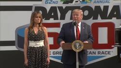 Trump serves as grand marshal for Daytona 500 Instructional Video