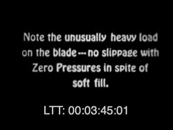 Film Showing Goodrich Industrial Rubber Tyre Stock Footage