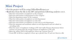 PySpark and AWS: Master Big Data with PySpark and AWS - Project Overview - Spark DFs Instructional Video