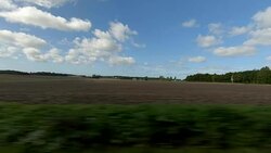 Denmark IX synched series right side driving studio process plate background Stock Footage