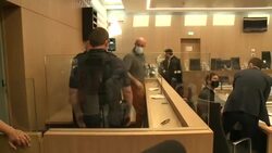 CLEAN : Father of murder victim Elodie Kulik reacts at appeal trial in northern France News Clip
