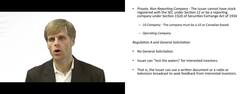 Regulation A - Securities Exemptions Instructional Video