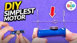 How to Build a Simple Electric Motor Instructional Video