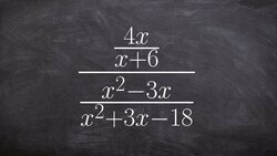 Learn the easy way how to simplify a complex fraction multiplying by the reciprocal Instructional Video