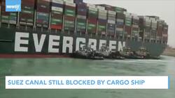 Suez Canal Still Blocked By Cargo Ship News Clip