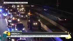 French Farmers Protest EU Trade Deal News Clip