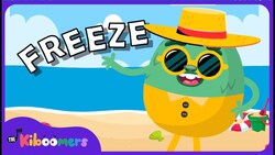 Summer Freeze Dance - THE KIBOOMERS Preschool Dance Songs - Brain Break Instructional Video