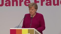 Merkel says Germany has a way to go on gender equality News Clip