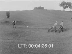 Golf BW & Col 1950s Stock Footage