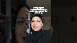 How to Disagree with a Coworker in English #shorts Instructional Video
