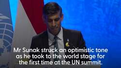 Rishi Sunak's day at Cop27 News Clip