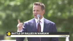 Poland: Run-off presidential candidates hold rallies in the capital News Clip