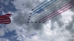 ROTY: DDAY: Red Arrows Flypast News Clip