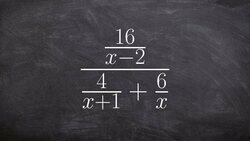 Simplifying complex fractions Instructional Video