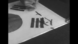 South Korean veterans sign flag with blood and demonstrate for the unification of the country before truce is signed in May 1953 News Clip