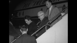 Madame Chiang Kai-shek, First Lady of Republic of China, arrives in San Francisco for medical treatment News Clip