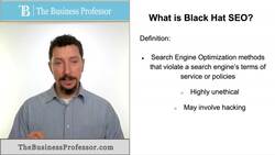 Black Hat SEO Instructional Video