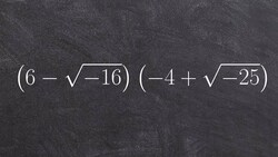 Algebra 2 - Learn how to add two sets of complex numbers using the imaginary unit i Instructional Video
