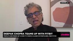 Deepak Chopra Teams Up With Fitbit To Offer Digital Classes Addressing Mental Health Issues News Clip
