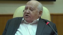 Former Soviet leader launches new book on international relations News Clip