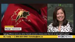 BC Today callers share teary, emotional reactions after Team Canada's hockey victory over the U.S. News Clip