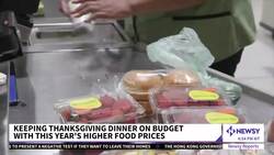Food Prices Are Affecting Many Americans' Typical Thanksgiving Meal News Clip